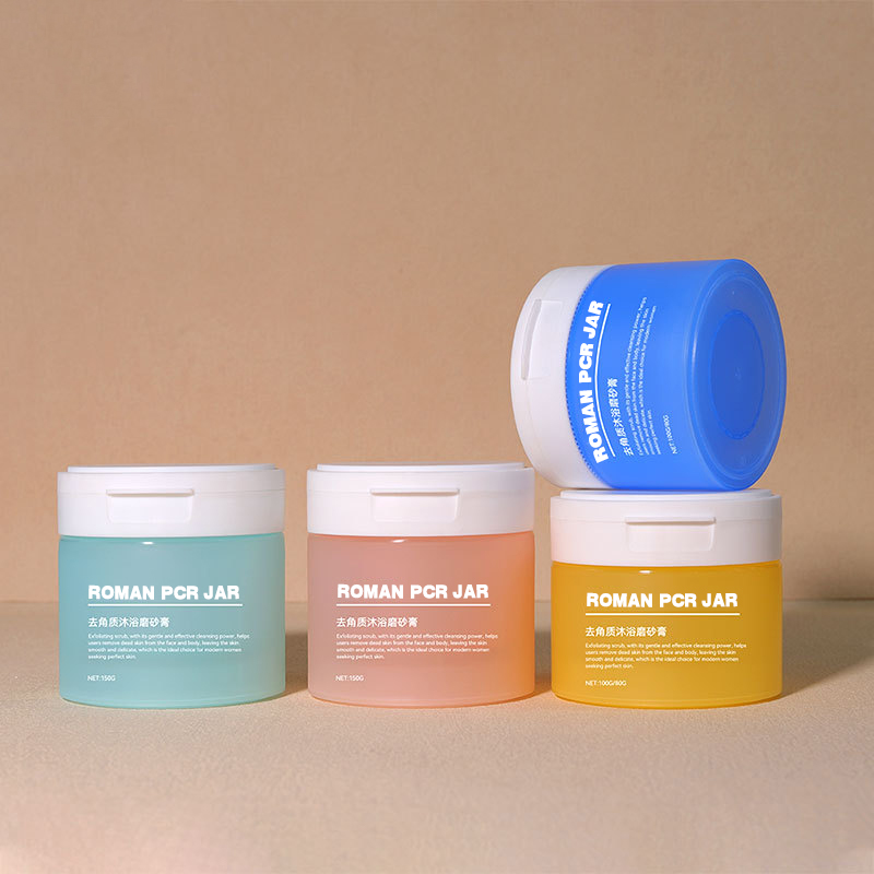 120g 150g 200g 250g kerek alap PCR széles szájú kozmetikai tégelyek test arcra hidratáló krém matt tégelyes bőrápoló csomagolás 120g 150g 200g 250g kerek alap PCR széles szájú kozmetikai tégelyek test arcra hidratáló krém matt tégelyes bőrápoló csomagolás