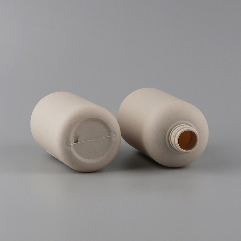 Biológiailag lebomló 150 ml-es 250 ml-es 400 ml-es 500 ml-es kozmetikai edény, kinyomott búzaszalma kerek samponos palack testmosó palack felhajtható fedéllel Biológiailag lebomló 150 ml-es 250 ml-es 400 ml-es 500 ml-es kozmetikai edény, kinyomott búzaszalma kerek samponos palack testmosó palack felhajtható fedéllel