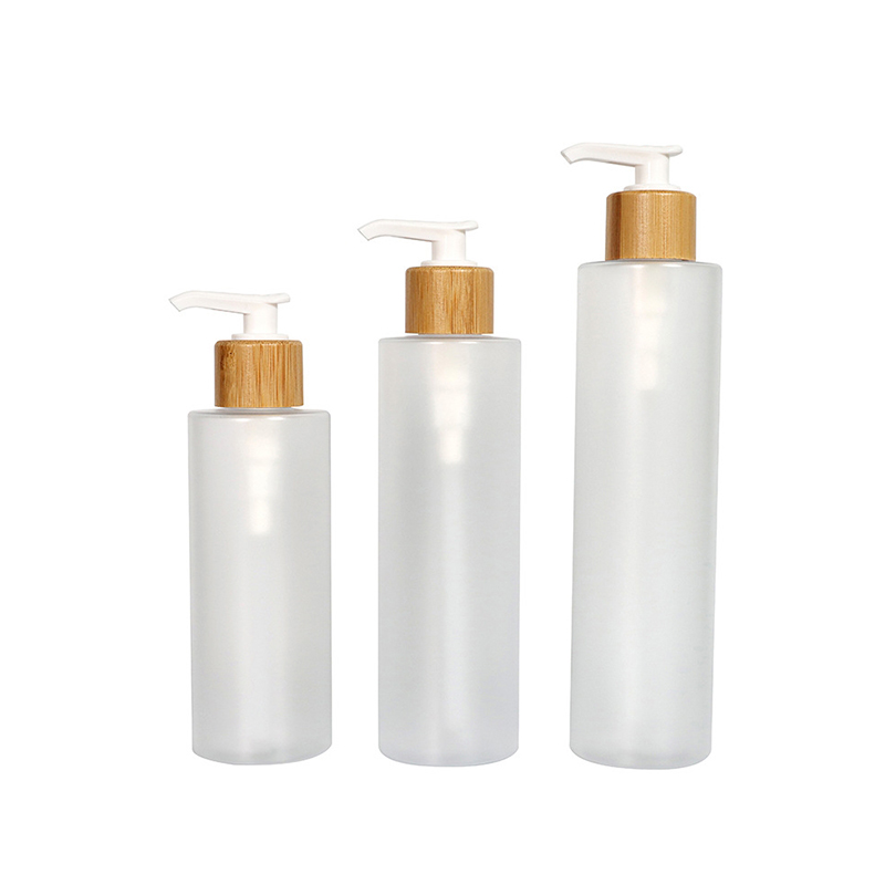 Frosted bambusz spray pumpás kisállat műanyag samponos flakonok tetővel 120 ml Frosted bambusz spray pumpás kisállat műanyag samponos flakonok tetővel 120 ml