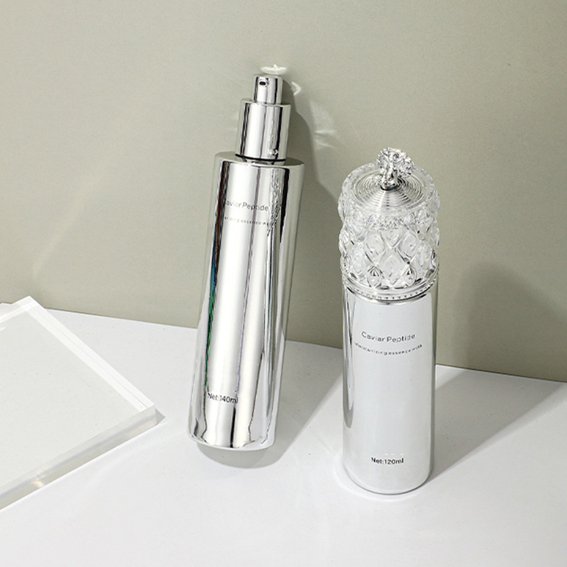 Logo fagyos üveg lotion palackok arcmaszk Bőrápoló csomagolás tartály Arckrém üvegpalack Logo fagyos üveg lotion palackok arcmaszk Bőrápoló csomagolás tartály Arckrém üvegpalack