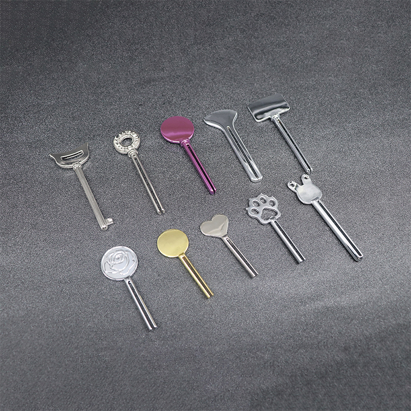 Fém fogkrém adagoló arctisztító fogkrém tubus kinyomó kulcs alak kozmetika tubus kinyomó Fém fogkrém adagoló arctisztító fogkrém tubus kinyomó kulcs alak kozmetika tubus kinyomó