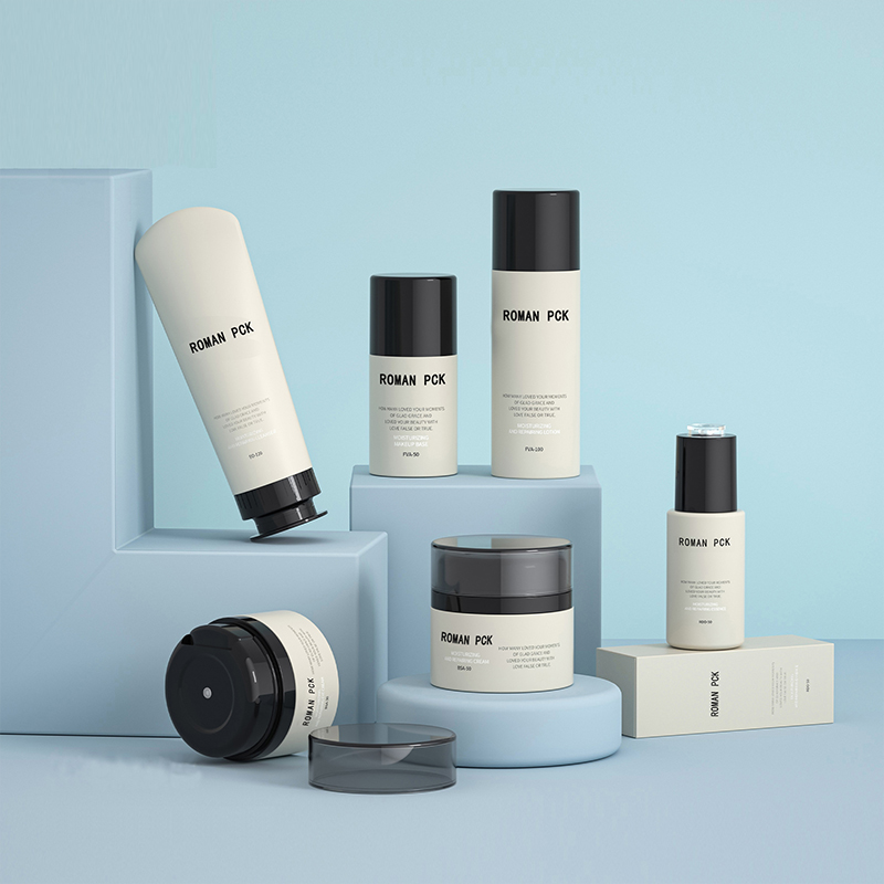 15 ml 30 ml 50 ml műanyag vákuum krém tégelyek Airless Press Pump palack kozmetikai csomagoló tartály bőrápoló arckrémhez