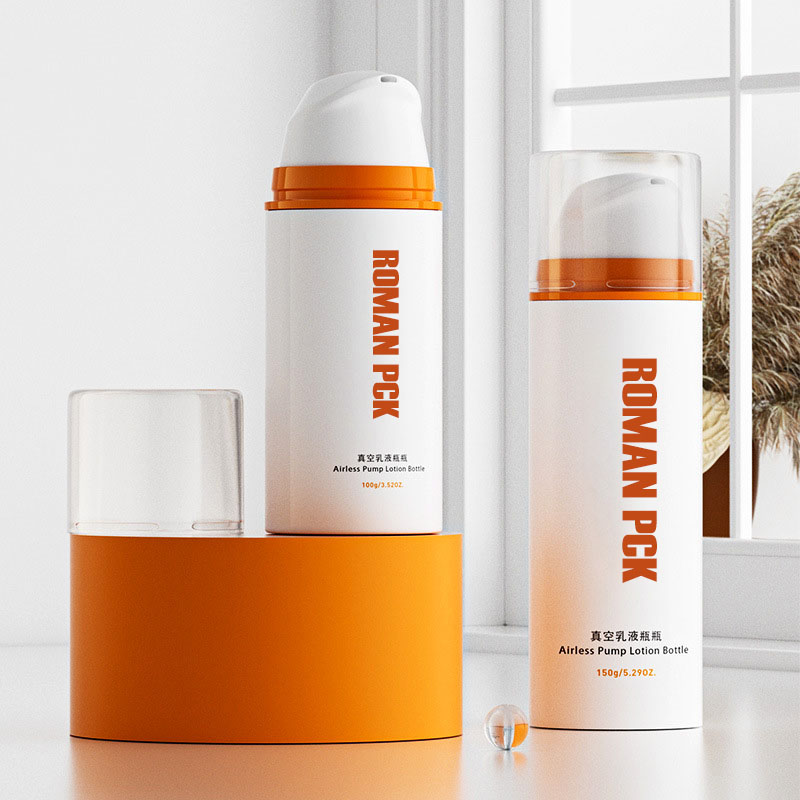 Cosmetic Airless Bottle Series 30ml 50ml 100ml White Airless Pump Bottle Vacuum Lotion Essence Arckrém Airless Bottle