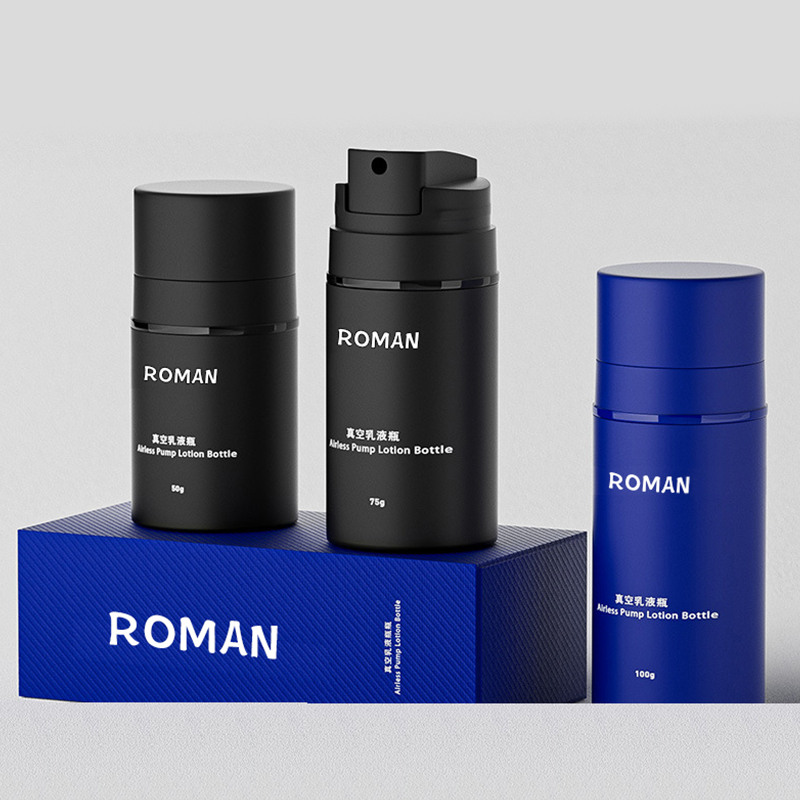 Matt fekete lotion palack 15 ml 30 ml 50 ml 100 ml 120 ml 150 ml bőrápoló esszencia pumpás levegő nélküli palack kozmetikai csomagoláshoz Matt fekete lotion palack 15 ml 30 ml 50 ml 100 ml 120 ml 150 ml bőrápoló esszencia pumpás levegő nélküli palack kozmetikai csomagoláshoz