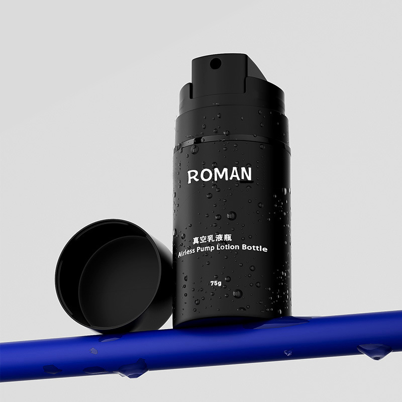 Matt fekete lotion palack 15 ml 30 ml 50 ml 100 ml 120 ml 150 ml bőrápoló esszencia pumpás levegő nélküli palack kozmetikai csomagoláshoz Matt fekete lotion palack 15 ml 30 ml 50 ml 100 ml 120 ml 150 ml bőrápoló esszencia pumpás levegő nélküli palack kozmetikai csomagoláshoz