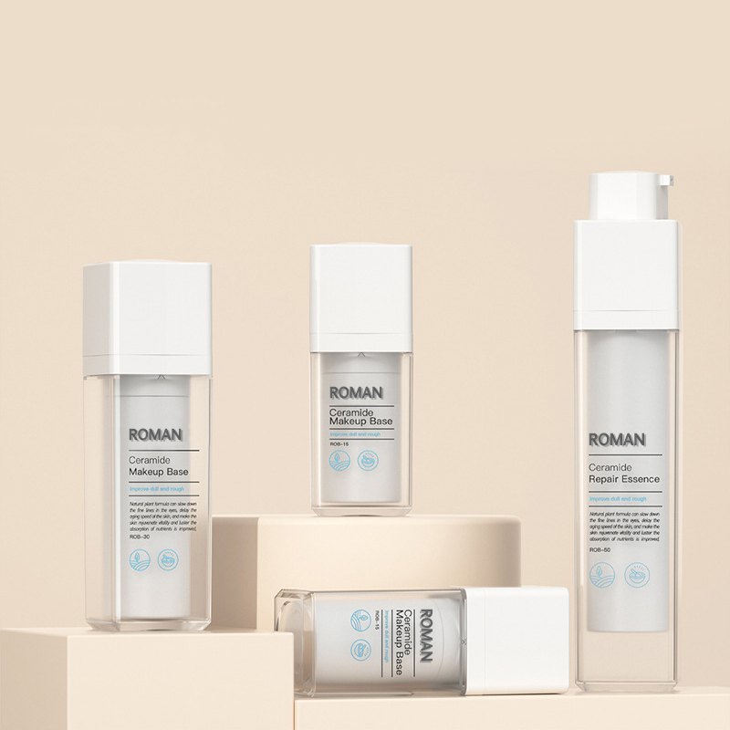 PET műanyag testápoló Double Essence Lotion javító krémradír vákuum Airless kozmetikai flakon 15ml 30ml 50ml kozmetikai PET műanyag testápoló Double Essence Lotion javító krémradír vákuum Airless kozmetikai flakon 15ml 30ml 50ml kozmetikai