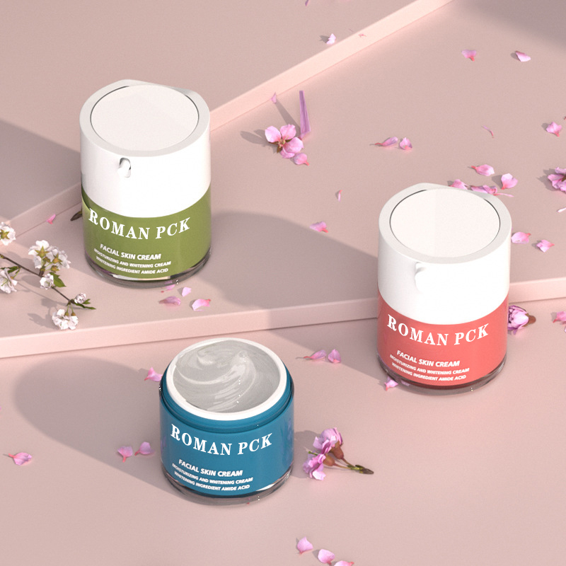 15 g 30 g 30 ml 50 ml 100 ml műanyag bőrápoló arckrém Airless tégely AS kupakkal For Lotion Essence szérum krém