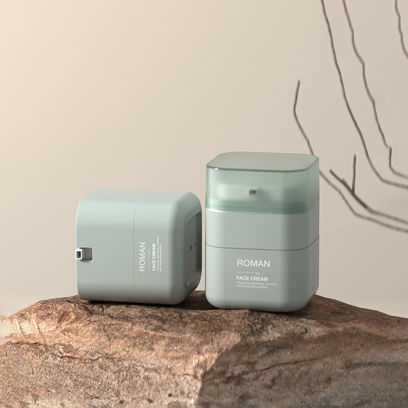 Kozmetikai fehérítő krém Ailess Jar 50g Square Jar Square Cut Corners Arckrémpalack 30g Gyermek Arckrém Airless Jar