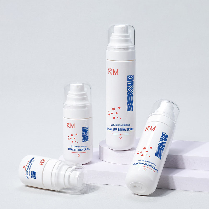 50 ml-es 80 ml-es 100 ml-es üres műanyag fehér kozmetikai tisztítóolaj PET arcfesték köd spray flakon 50 ml-es 80 ml-es 100 ml-es üres műanyag fehér kozmetikai tisztítóolaj PET arcfesték köd spray flakon