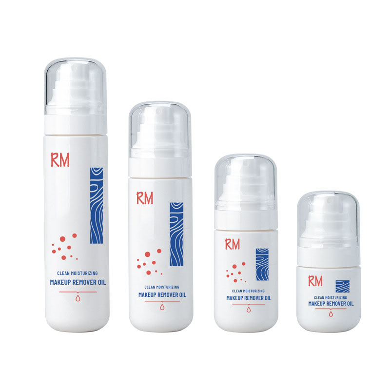 50 ml-es 80 ml-es 100 ml-es üres műanyag fehér kozmetikai tisztítóolaj PET arcfesték köd spray flakon 50 ml-es 80 ml-es 100 ml-es üres műanyag fehér kozmetikai tisztítóolaj PET arcfesték köd spray flakon