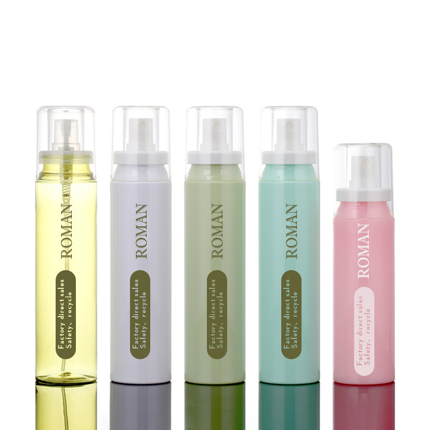 80ml 100ml 120ml 150ml fodrász spray flakon Fine Mist fodrászat porlasztó fodrászat eszköz műanyag pumpás testpermetező flakon