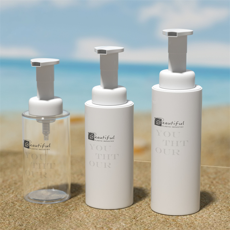 100 ml 120 ml 150 ml 200 ml 300 ml fehér PET palack fehér habosító pumpával habzó szappanokhoz és hajápoló termékekhez kozmetikai csomag