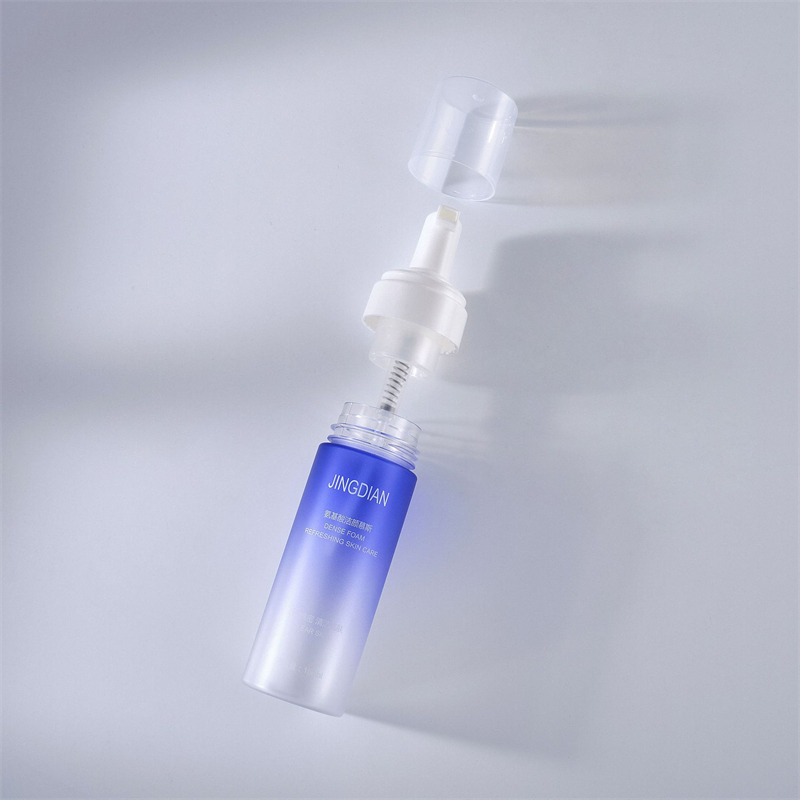 100 ml 120 ml 150 ml 200 ml PET Gradient Blue színű hab folyékony szappan adagoló habzó pumpás flakon tusfürdő kézmosó flakon Fürdőszoba kellékek 100 ml 120 ml 150 ml 200 ml PET Gradient Blue színű hab folyékony szappan adagoló habzó pumpás flakon tusfürdő kézmosó flakon Fürdőszoba kellékek