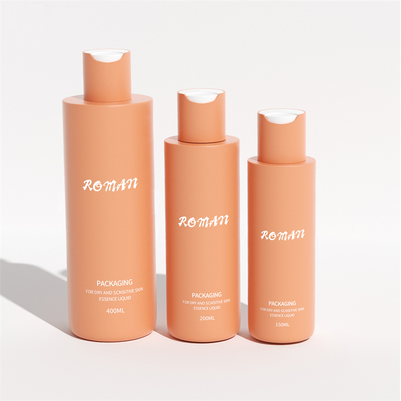 100 ml-es 150 ml-es 200 ml-es PET műanyag kerek üvegpalack átlátszó narancssárga kupakkal Üres újratölthető korong a bőrápoló szérumhoz, arcmaszk samponhoz 100 ml-es 150 ml-es 200 ml-es PET műanyag kerek üvegpalack átlátszó narancssárga kupakkal Üres újratölthető korong a bőrápoló szérumhoz, arcmaszk samponhoz