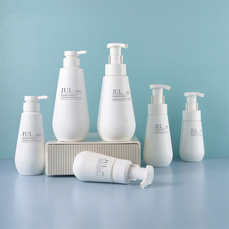 150 ml 200 ml 300 ml Pure White Body Wash szempilla sampon hab pumpás palack újrahasznosítható fürdő testápoló tartályok tusfürdős kisállat palack