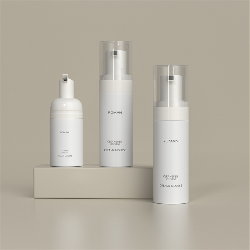 Üres hordozható 50 ml-es 100 ml-es 120 ml-es 150 ml-es 200 ml-es tiszta fehér habszappan adagoló kis műanyag flakon férfi borotválkozáshoz, arcmosáshoz és lemosáshoz