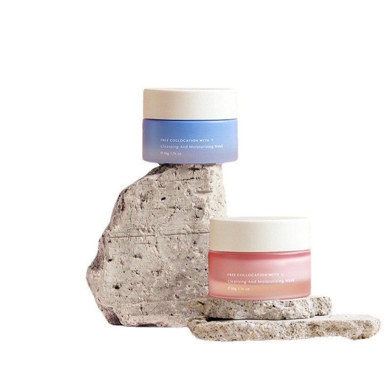 Klasszikus kerek üvegkrémes tégelyes kozmetikai kiszerelés arckrémhez és szemkörnyékápoló krémhez Klasszikus kerek üvegkrémes tégelyes kozmetikai kiszerelés arckrémhez és szemkörnyékápoló krémhez