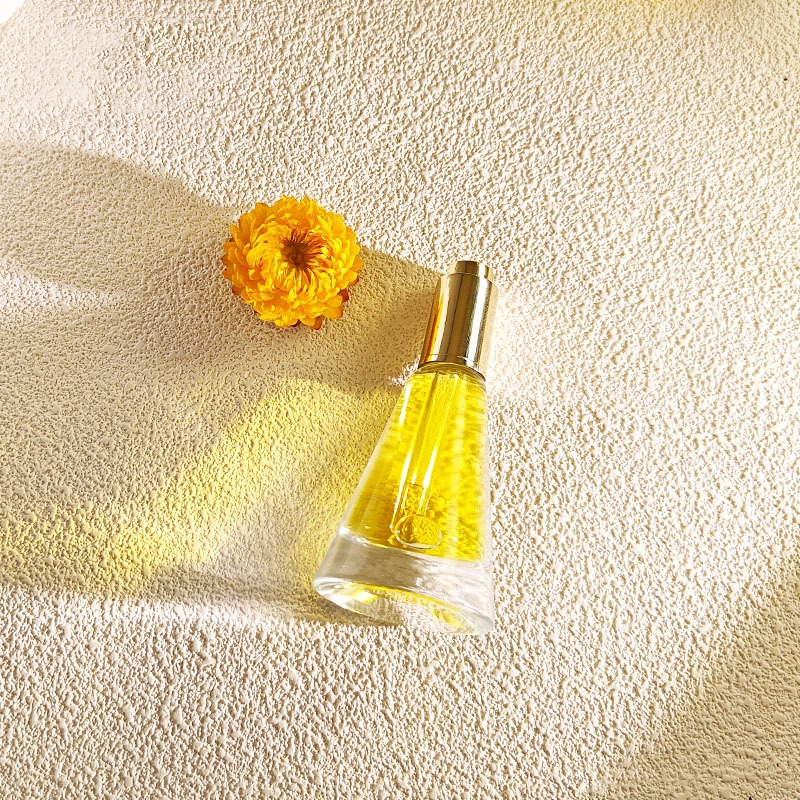 Kúpos üveg kozmetikai cseppentő illóolaj palack Kúpos üveg kozmetikai cseppentő illóolaj palack