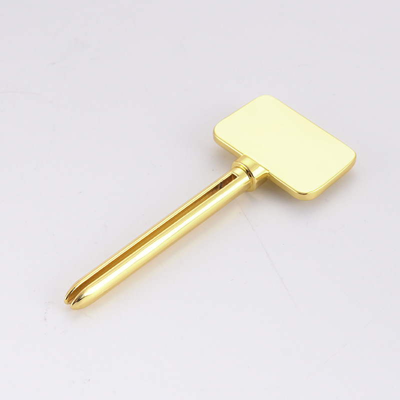 Négyszögletű cinkötvözetből készült kinyomó hegyes hegyes krémek festékkinyomó eszköz családi mosdóhoz, fürdőszobához Négyszögletű cinkötvözetből készült kinyomó hegyes hegyes krémek festékkinyomó eszköz családi mosdóhoz, fürdőszobához