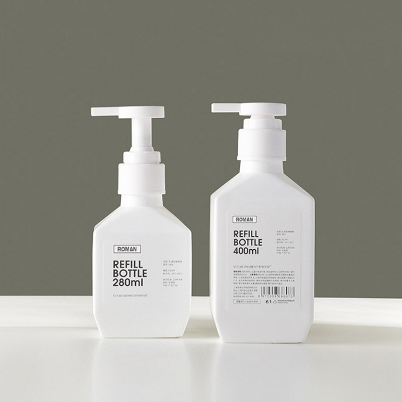 300 ml-es 400 ml-es 600 ml-es PE műanyag lotionpalackok samponos flakonok testápoló palackok testápoló palackok kozmetikai csomagoláshoz 300 ml-es 400 ml-es 600 ml-es PE műanyag lotionpalackok samponos flakonok testápoló palackok testápoló palackok kozmetikai csomagoláshoz