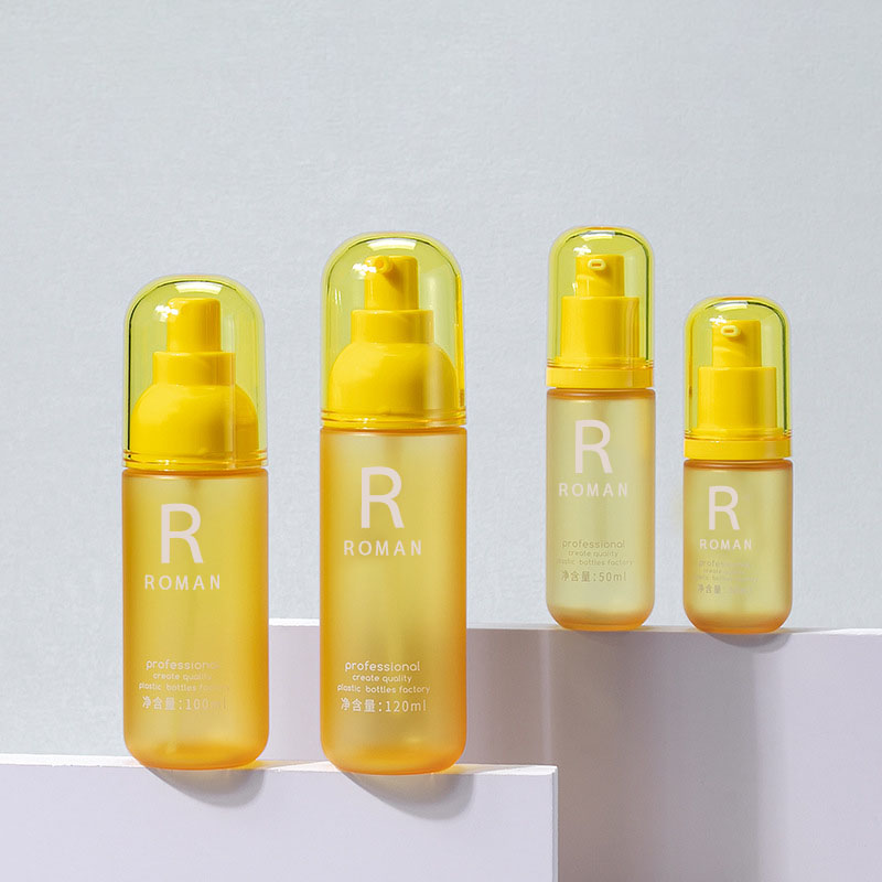 30 ml-es 50 ml-es 100 ml-es 120 ml-es kisállatsárga sminklemosó flakon Arclemosó Round Press testápoló palack 3,5 uncia műanyag lotionos palack 30 ml-es 50 ml-es 100 ml-es 120 ml-es kisállatsárga sminklemosó flakon Arclemosó Round Press testápoló palack 3,5 uncia műanyag lotionos palack