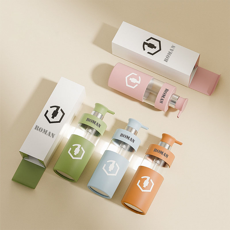 Luxus 100 ml 200 ml 300 ml 450 ml 500 ml 700 ml testápoló palack PET műanyag sampon és balzsam flakonok szett kozmetikai csomagolás tusfürdőhöz Luxus 100 ml 200 ml 300 ml 450 ml 500 ml 700 ml testápoló palack PET műanyag sampon és balzsam flakonok szett kozmetikai csomagolás tusfürdőhöz