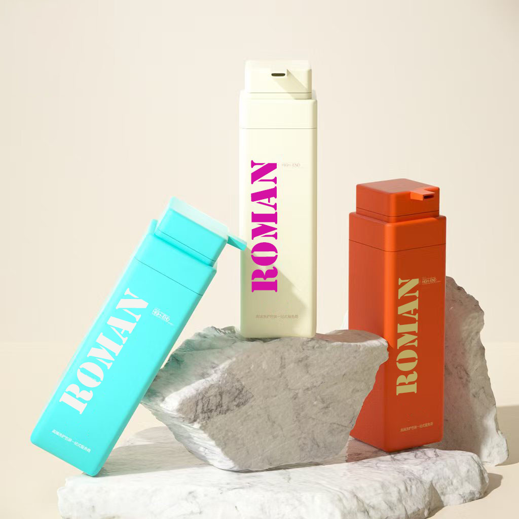 Luxus üres műanyag testolaj samponos flakon 300 ml 500 ml 750 ml fagyos kozmetikai krém pumpás flakon tejhez tusfürdő Luxus üres műanyag testolaj samponos flakon 300 ml 500 ml 750 ml fagyos kozmetikai krém pumpás flakon tejhez tusfürdő