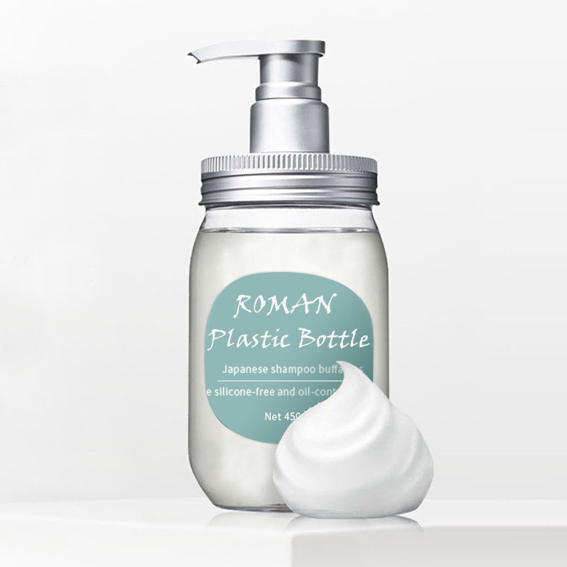 PET 450 ml parfümös testmosó flakon csillagánizs lotion palack japán aminosav sampon flakon balzsam csomag anyaga