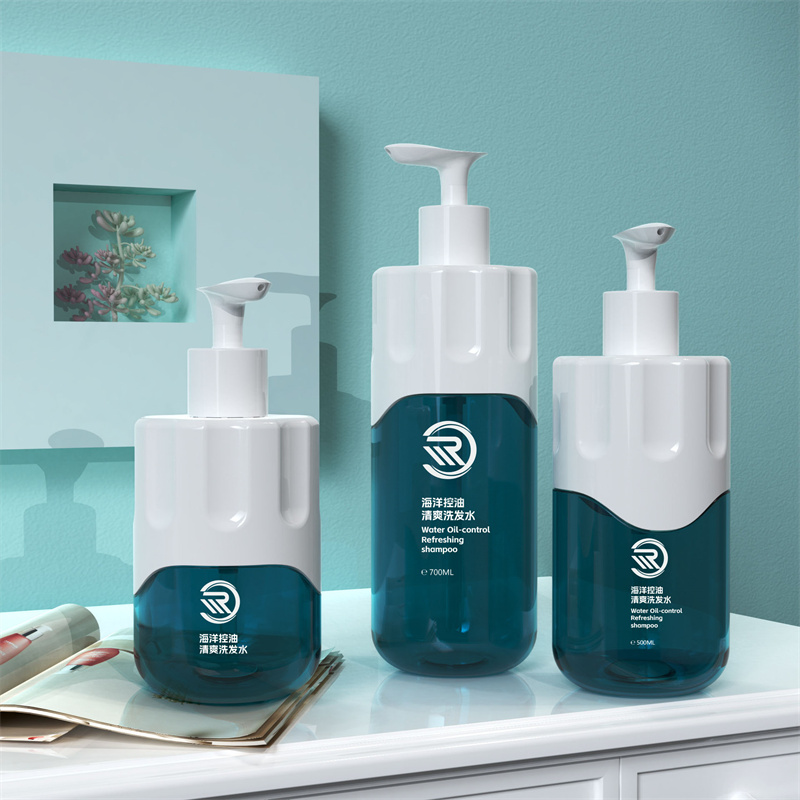 PET PCR 10 oz samponos flakonok 300 ml 500 ml 700 ml prémium testápoló bőrápoló tusfürdő hajolajos csomagolás krémpumpával PET PCR 10 oz samponos flakonok 300 ml 500 ml 700 ml prémium testápoló bőrápoló tusfürdő hajolajos csomagolás krémpumpával