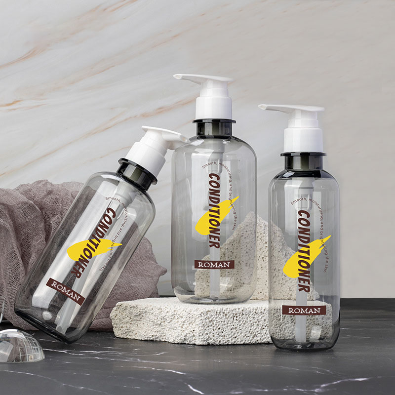 Műanyag üres lotion palackok 300 ml 400 ml 500 ml 600 ml PET Boston Round sampon balzsam flakon tusfürdő adagoló pumpás flakon Műanyag üres lotion palackok 300 ml 400 ml 500 ml 600 ml PET Boston Round sampon balzsam flakon tusfürdő adagoló pumpás flakon
