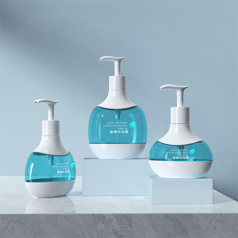 Sunshine 300 ml 400 ml 500 ml nagykereskedelmi emulziós üveg PET műanyag babaápoló palack kozmetikai adagoló emulziós üres palack