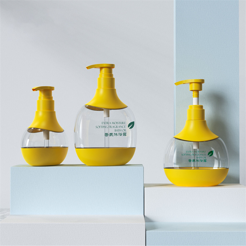 Sunshine 300 ml 400 ml 500 ml nagykereskedelmi emulziós üveg PET műanyag babaápoló palack kozmetikai adagoló emulziós üres palack Sunshine 300 ml 400 ml 500 ml nagykereskedelmi emulziós üveg PET műanyag babaápoló palack kozmetikai adagoló emulziós üres palack