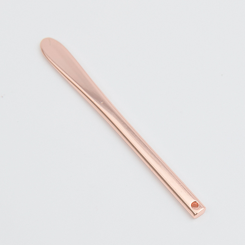 Arckrém Scoop Mini Smink keverő spatula Fém kozmetikai kanál spatula Arckrém Scoop Mini Smink keverő spatula Fém kozmetikai kanál spatula