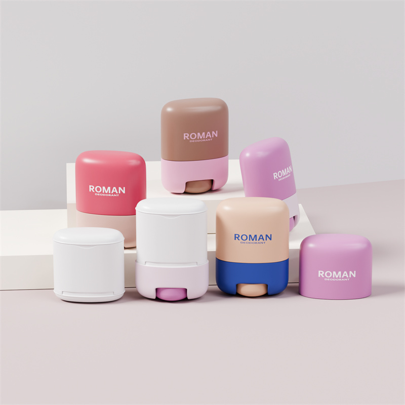 Bőrápoló üres 30g 50g műanyag dezodor pálcika tartály újratöltött palackkal, csomagoló üveggel Bőrápoló üres 30g 50g műanyag dezodor pálcika tartály újratöltött palackkal, csomagoló üveggel